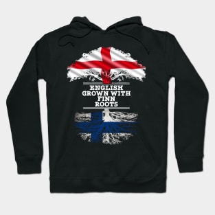 English Grown With Finn Roots - Gift for Finn With Roots From Finland Hoodie
